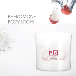 Xà phòng muối biển Pheromone Body Litchi (Hương vải)